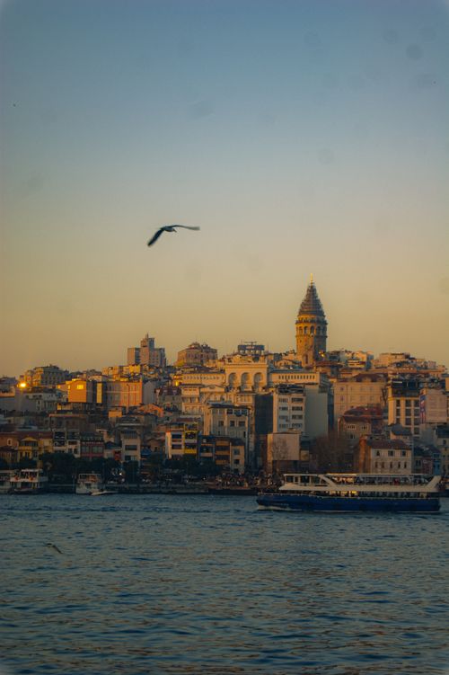 İstanbul şehir manzarası